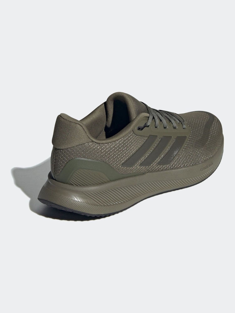 adidas Green Runfalcon 5 Running Trainers - Image 4 of 9