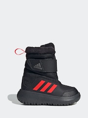 adidas Black Winterplay Trainers - Image 1 of 10
