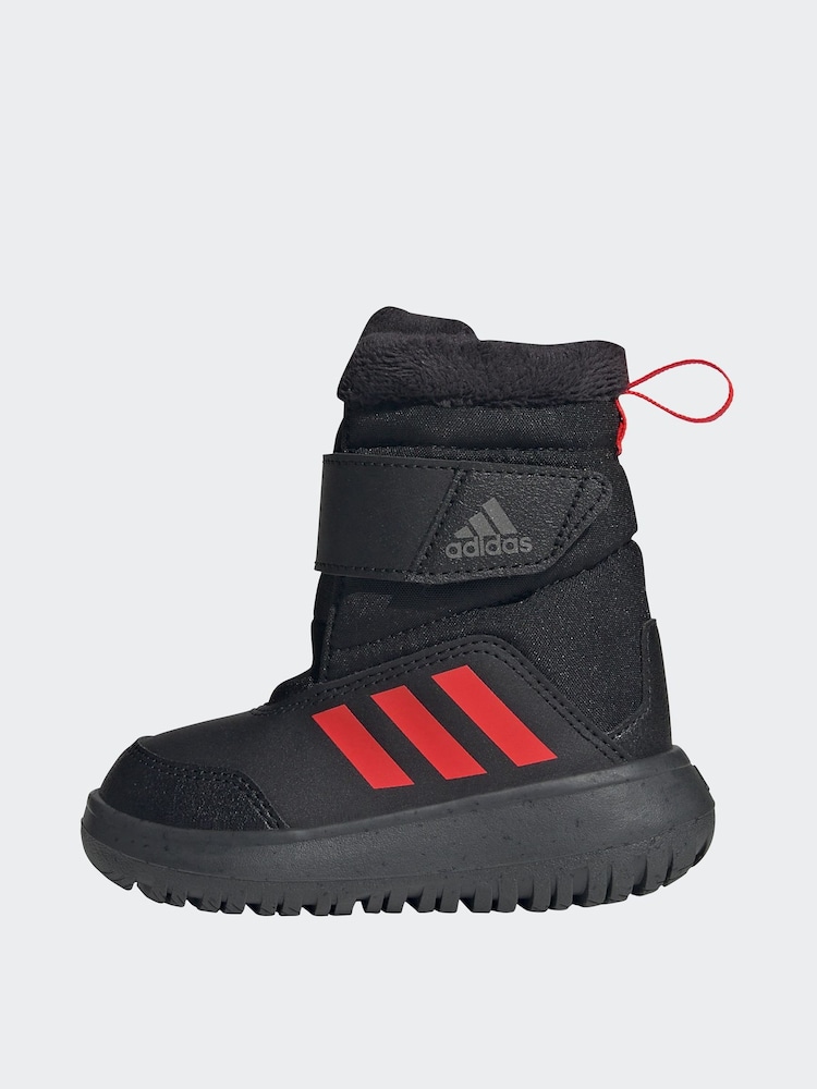 adidas Black Winterplay Trainers - Image 2 of 10