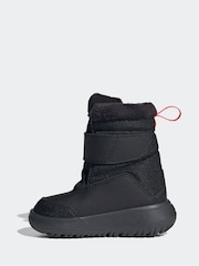 adidas Black Winterplay Trainers - Image 3 of 10
