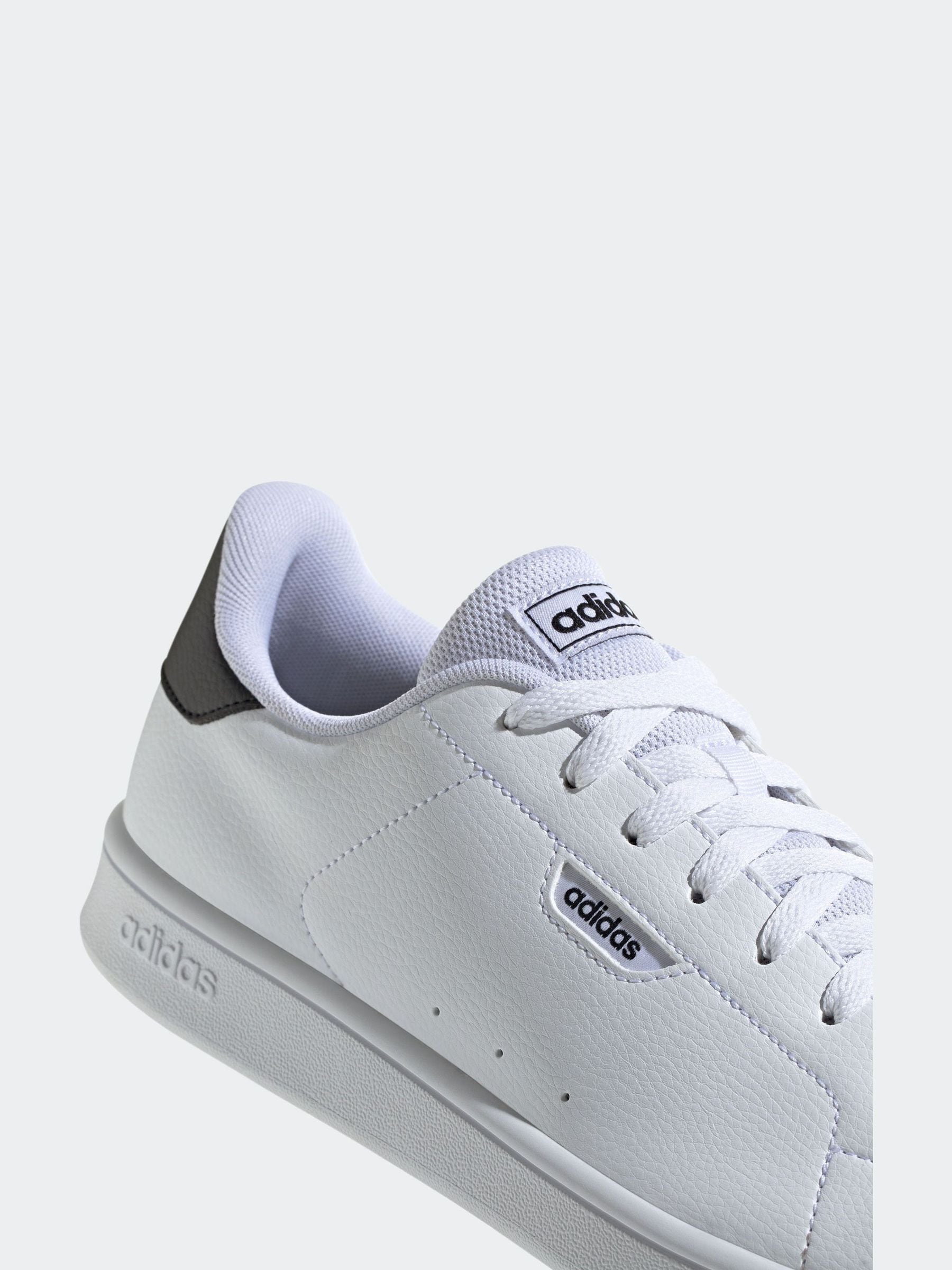 adidas White Urban Court Trainers