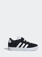 adidas Black VL Court 3.0 Trainers - Image 1 of 8
