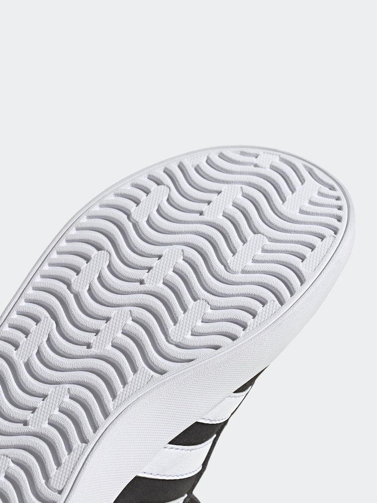 adidas Black VL Court 3.0 Trainers - Image 8 of 8