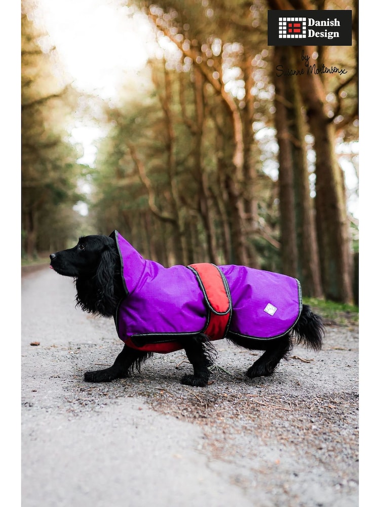 Danish Designs Purple 2-In-1 Ultimate Dog Coat - Image 1 of 5