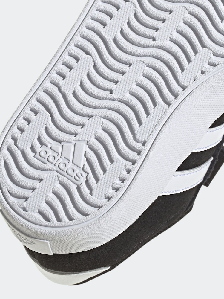 adidas Black VL Court 3.0 Hook and Loop Infant Trainers - Image 9 of 9 adidas Black VL Court 3.0 Hook and Loop Infant Trainers - Image 9 of 9