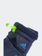 adidas Dark Blue Winterplay Trainers - Image 7 of 8