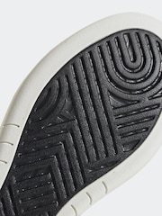 adidas White Black Court 24 Trainers - Image 11 of 11