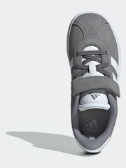 adidas Grey Kids VL Court 3.0 Trainers - Image 5 of 8