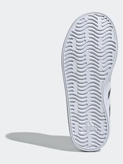 adidas Grey Kids VL Court 3.0 Trainers - Image 6 of 8