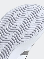 adidas Grey Kids VL Court 3.0 Trainers - Image 7 of 8