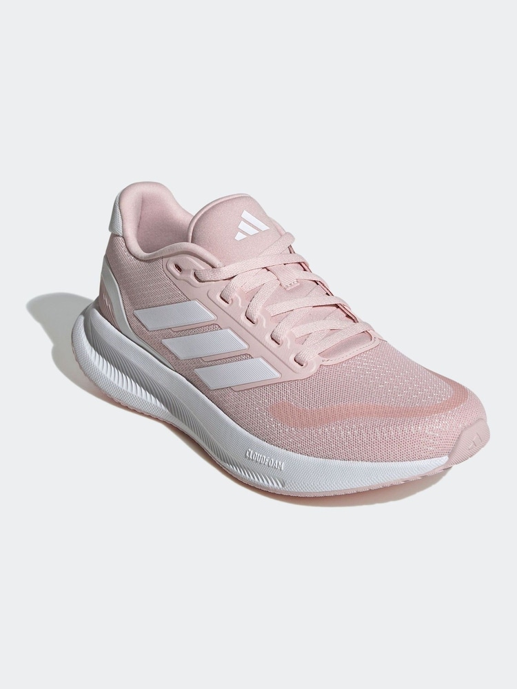 adidas Pink Runfalcon 5 Trainers - Image 3 of 9