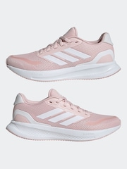 adidas Pink Runfalcon 5 Trainers - Image 5 of 9
