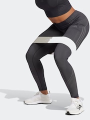 adidas Black Seamless 7/8 Leggings - Image 1 of 8