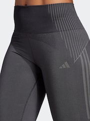 adidas Black Seamless 7/8 Leggings - Image 5 of 8