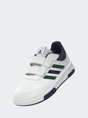 adidas White/Green/Blue White/Pink Tensaur Sport Hook and Loop Trainers - Image 11 of 13