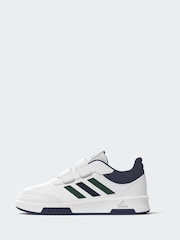 adidas White/Green/Blue White/Pink Tensaur Sport Hook and Loop Trainers - Image 2 of 13