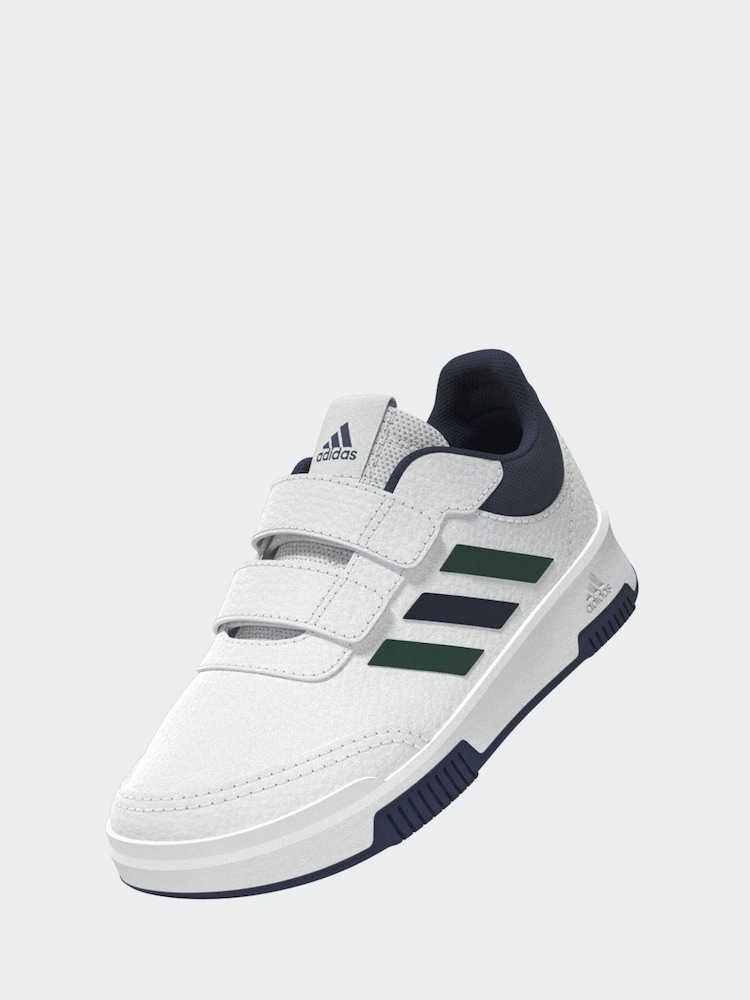 أبيض/أخضر/أزرق - أبيض/وردي - حذاء رياضي بشريط لاصق تشكيلة Tensaur Sport من adidas - Image 5 of 13