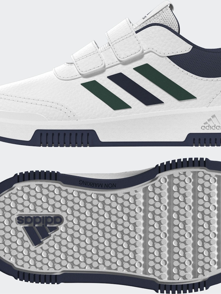 أبيض/أخضر/أزرق - أبيض/وردي - حذاء رياضي بشريط لاصق تشكيلة Tensaur Sport من adidas - Image 7 of 13