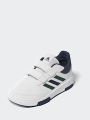 adidas White/Green/Blue White/Pink Tensaur Sport Hook and Loop Trainers - Image 9 of 13