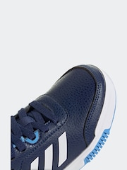 adidas Blue/White Tensaur Sport Lace Up Trainers - Image 9 of 9