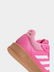 adidas Originals Pink/Tan Black Tensaur Sport Lace Up Trainers - Image 8 of 8
