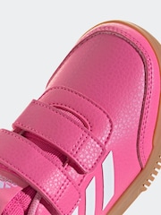 Adidas Pink/Tan Hook and Loop Tensaur Sport Trainers - Image 7 of 8