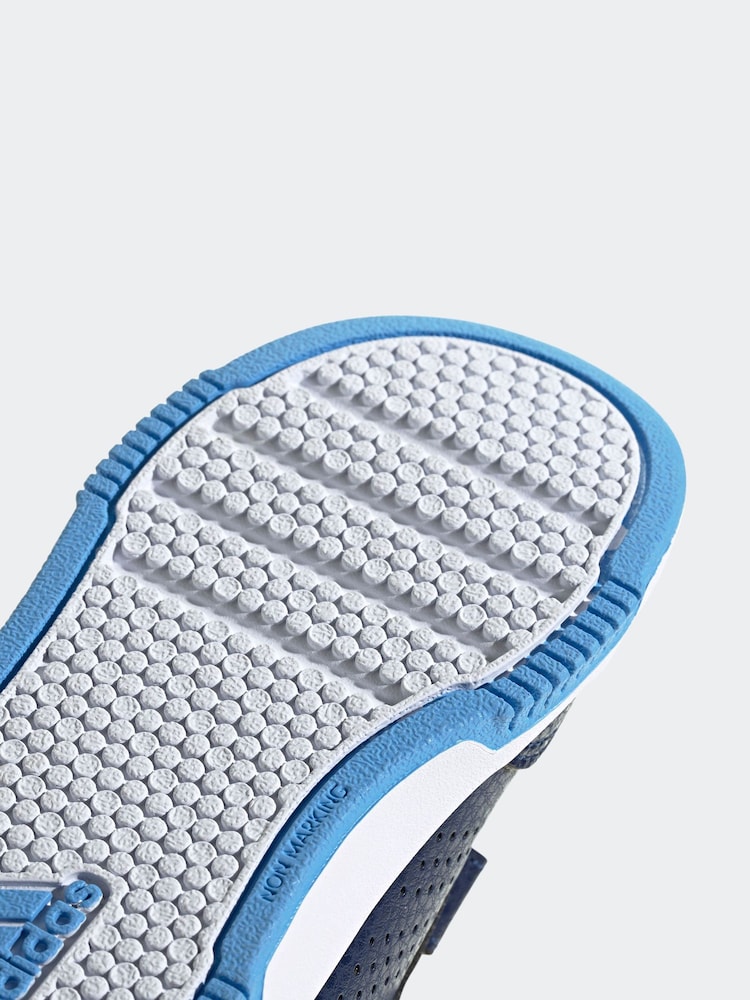 Azul marino/azul - adidas Black Tensaur Sport Hook and Loop Trainers - Imagen 11 de 11