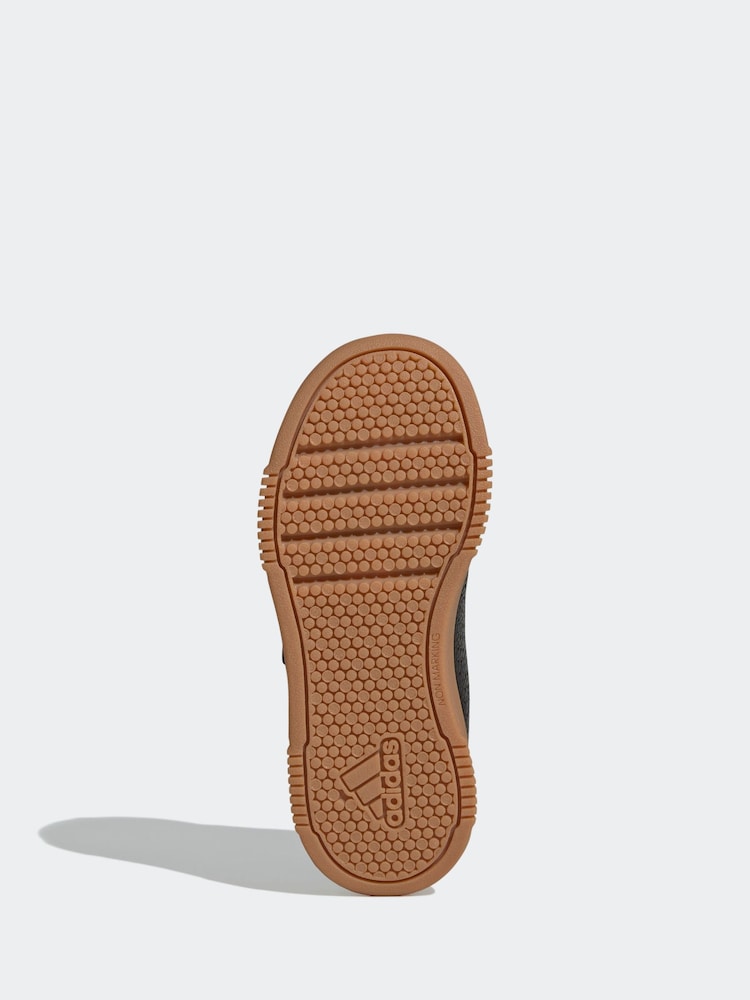 Adidas Black/Tan Hook and Loop Tensaur Sport Trainers - Image 7 of 9
