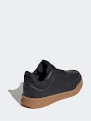 adidas Originals black/tan Black Tensaur Sport Lace Up Trainers - Image 6 of 11