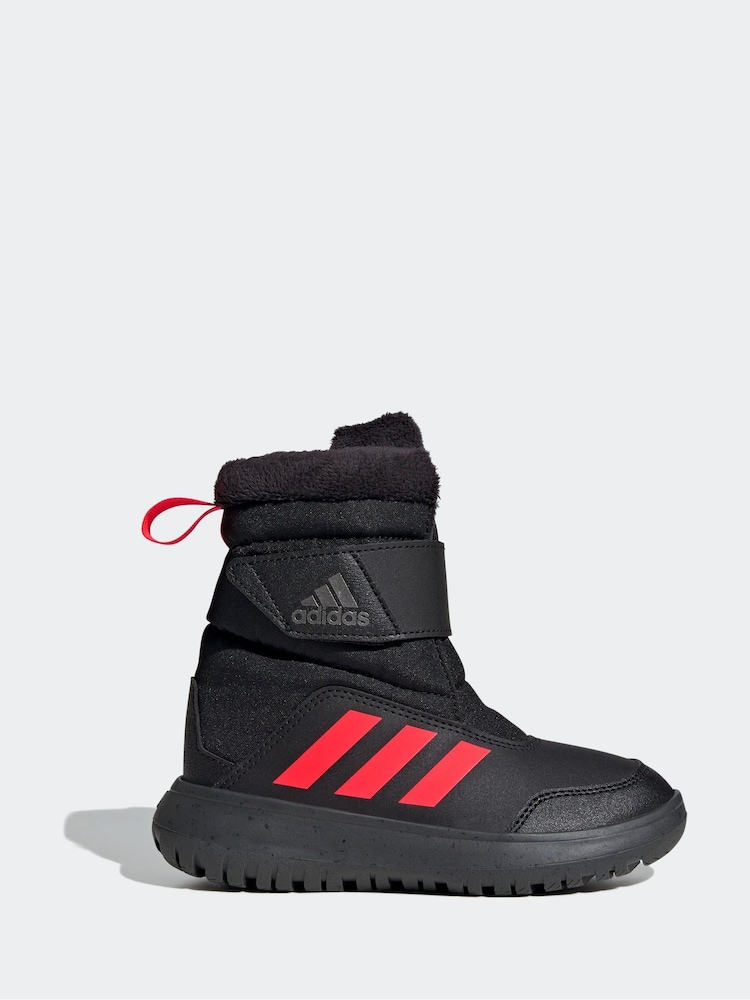 adidas Black Winterplay Trainers - Image 1 of 10