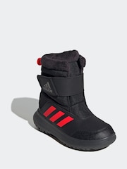 adidas Black Winterplay Trainers - Image 3 of 10