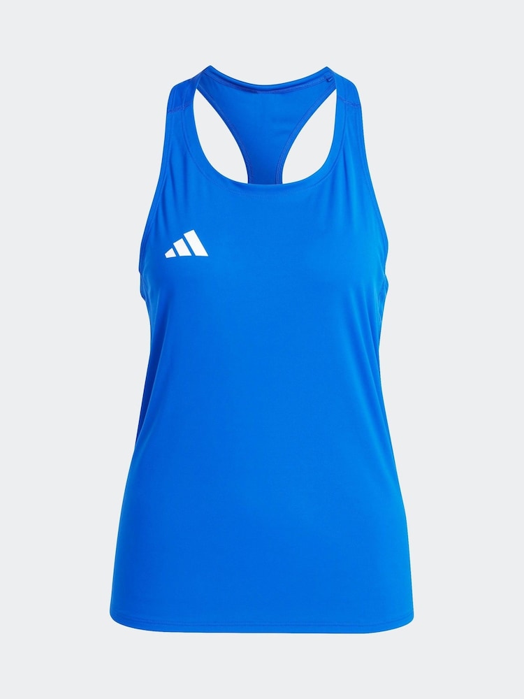 Azul - Top de tirantes Adizero de adidas - Imagen 7 de 7