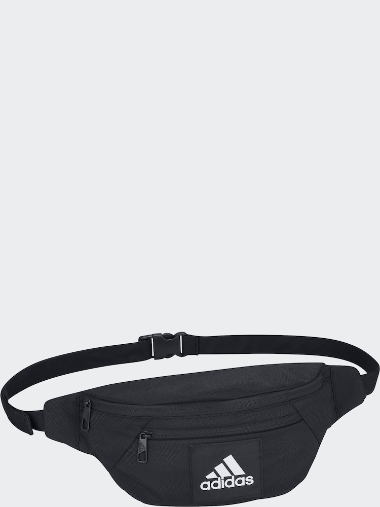 adidas Black Essentials Waist Bag - Image 1 of 6