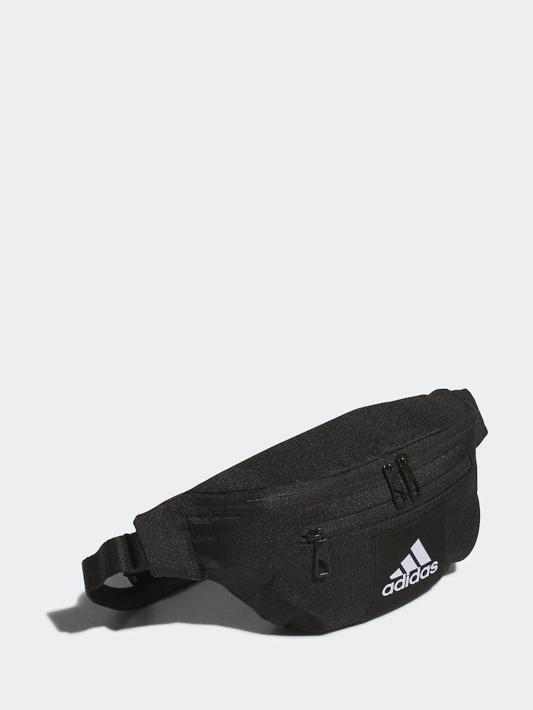adidas Black Essentials Waist Bag - Image 3 of 6