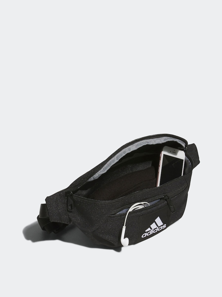 adidas Black Essentials Waist Bag - Image 4 of 6