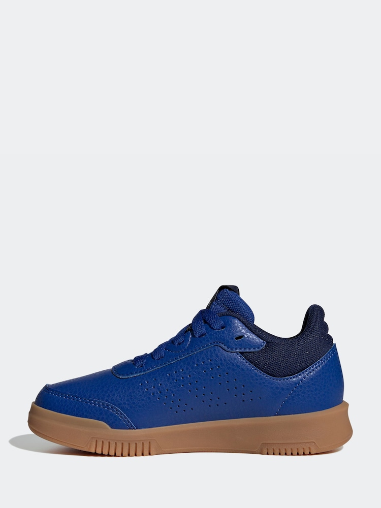 Blau/Naturfarben - Adidas Originals – Tensaur – sportliche Schnürschuhe in Schwarz - Bild 2 von 9 Blau/Naturfarben - Adidas Originals – Tensaur – sportliche Schnürschuhe in Schwarz - Bild 2 von 9