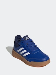 Синий/светло-коричневый - adidas Originals Black Tensaur Sport Lace Up Trainers - Image 4 of 9