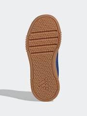 Синий/светло-коричневый - adidas Originals Black Tensaur Sport Lace Up Trainers - Image 7 of 9