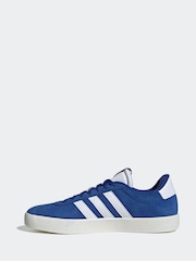 adidas Bright Blue VL Court Trainers - Image 2 of 9