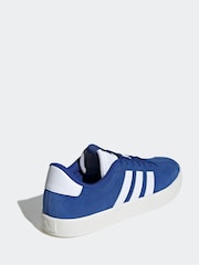 adidas Bright Blue VL Court Trainers - Image 4 of 9