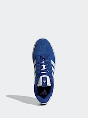 adidas Bright Blue VL Court Trainers - Image 6 of 9