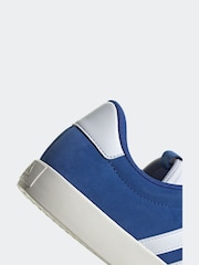 adidas Bright Blue VL Court Trainers - Image 9 of 9