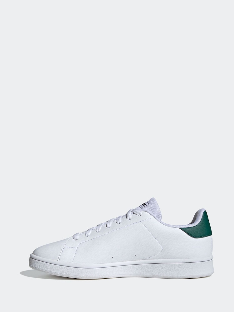 adidas Off White Urban Court Trainers - Image 2 of 8