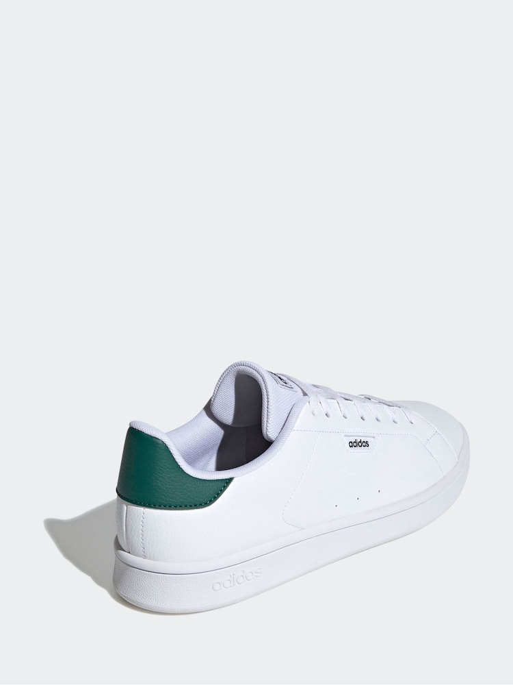 adidas Off White Urban Court Trainers - Image 4 of 8