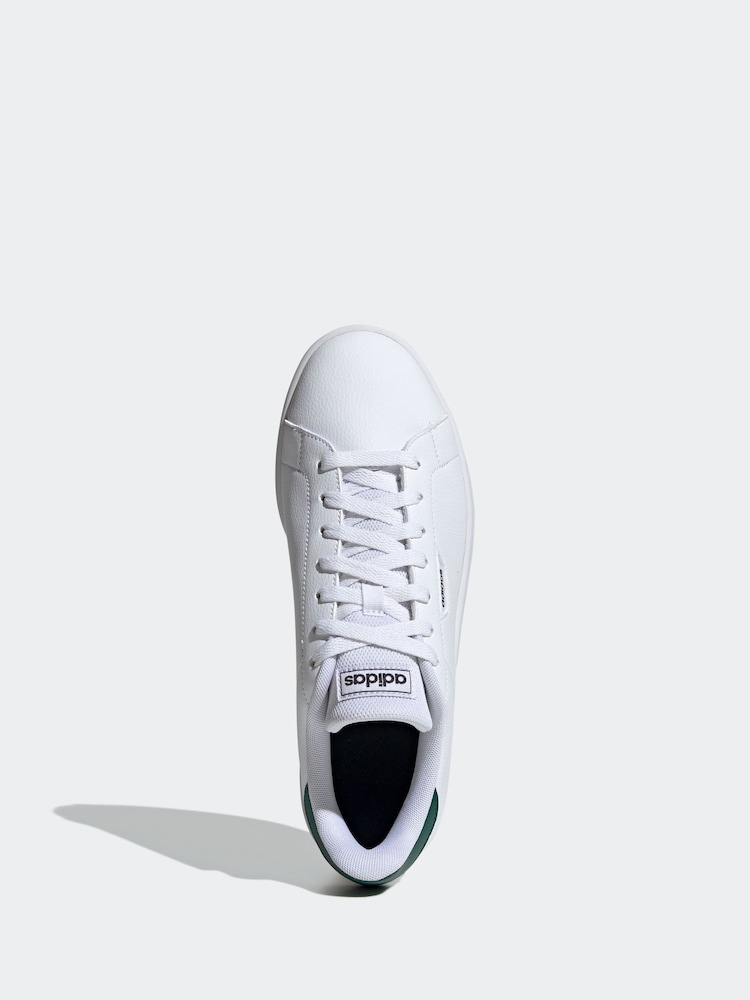 adidas Off White Urban Court Trainers - Image 5 of 8