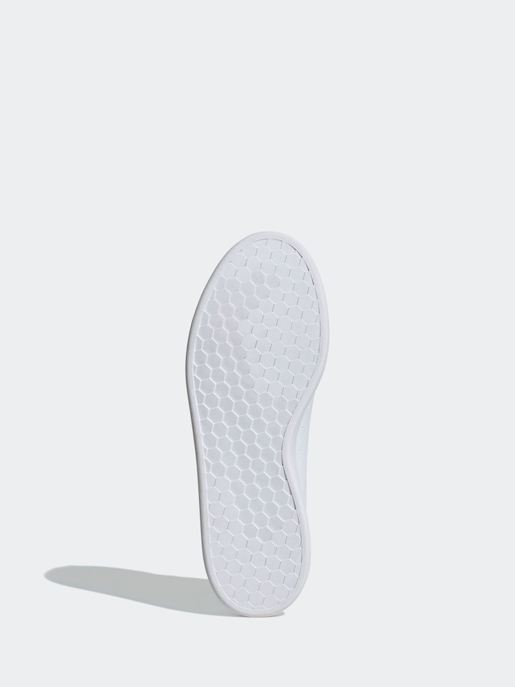 adidas Off White Urban Court Trainers - Image 6 of 8