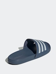 adidas Light Blue Adilette Comfort Slides - Image 2 of 8