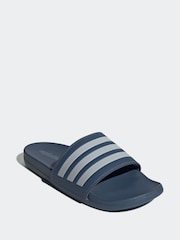 adidas Light Blue Adilette Comfort Slides - Image 3 of 8