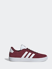 adidas Red VL Court Trainers - Image 1 of 15