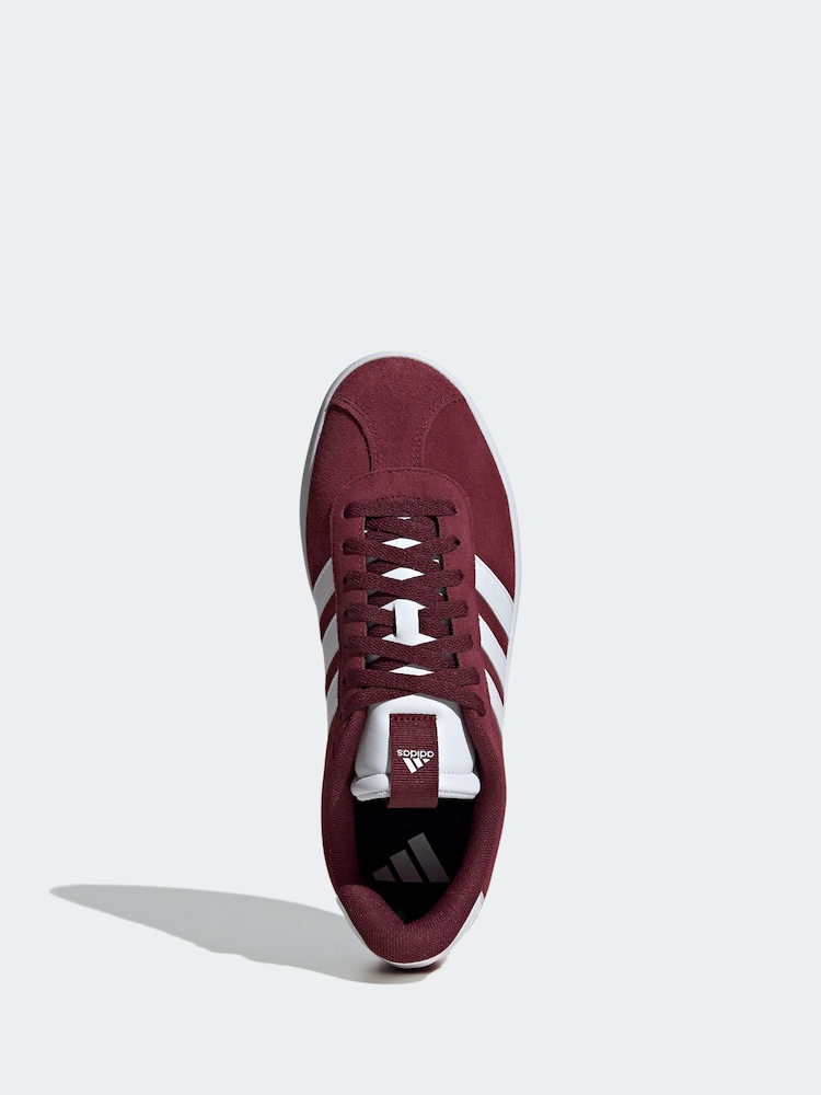 adidas Red VL Court Trainers - Image 12 of 15